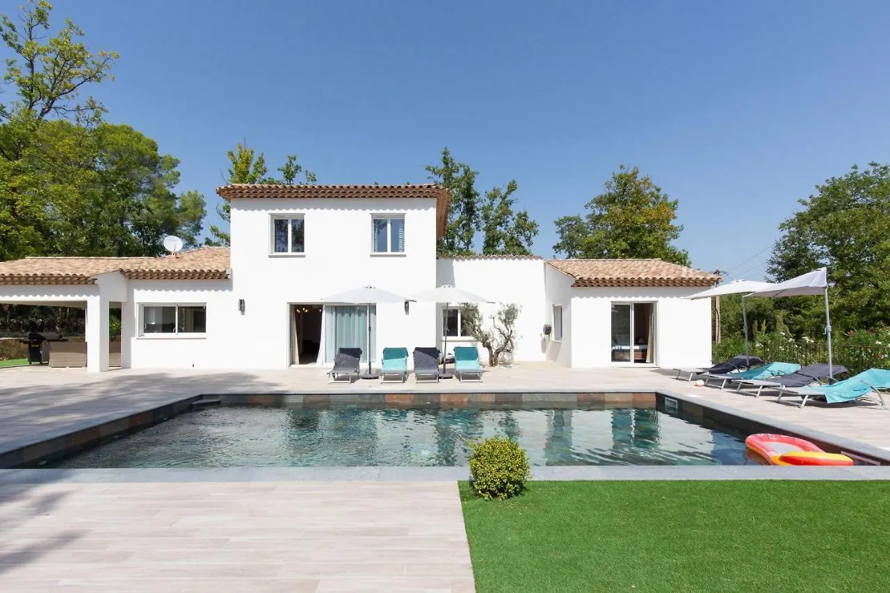 Superbe Villa Seillans La Grande Bastide Avec Piscine, Jardin, Climatisation Et Salle De Sport