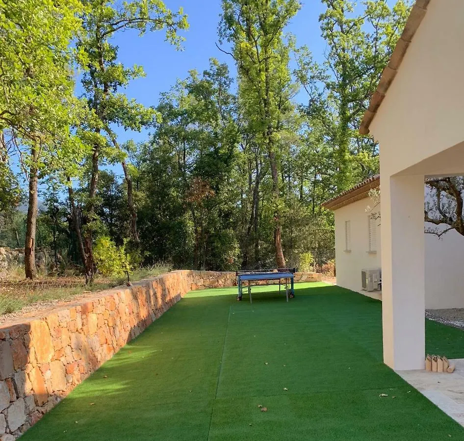 Superbe Villa Seillans La Grande Bastide Avec Piscine, Jardin, Climatisation Et Salle De Sport 0*,
